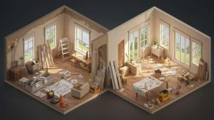 Этапы создания проекта ремонта