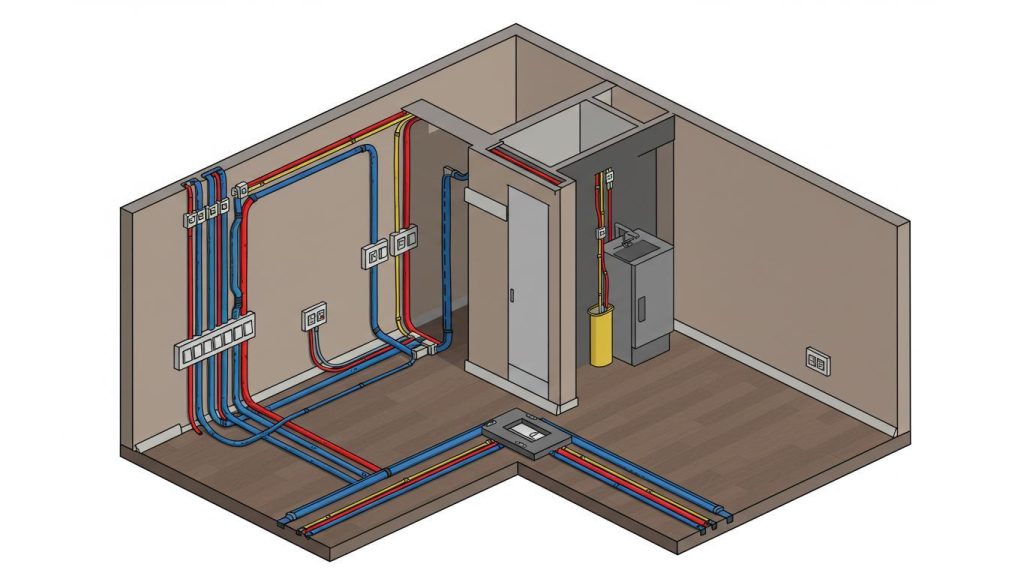 kak sdelat elektroprovodku v kvartire 2