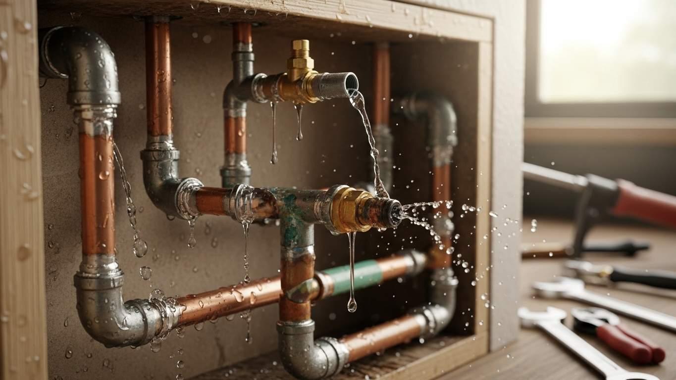 oshibki pri ustanovke vodoprovoda i ih reshenie 1