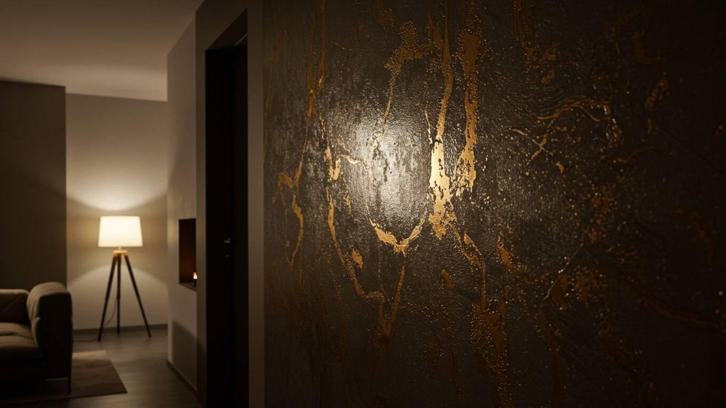 sovremennye idei otdelki sten oboyami 3