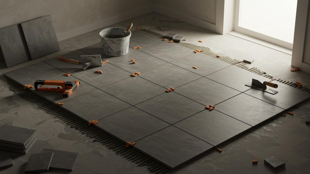 tehnologiya ukladki plitki na steny i pol 2