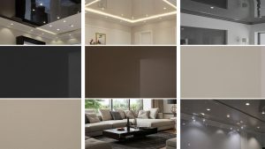 Виды натяжных потолков и их преимущества