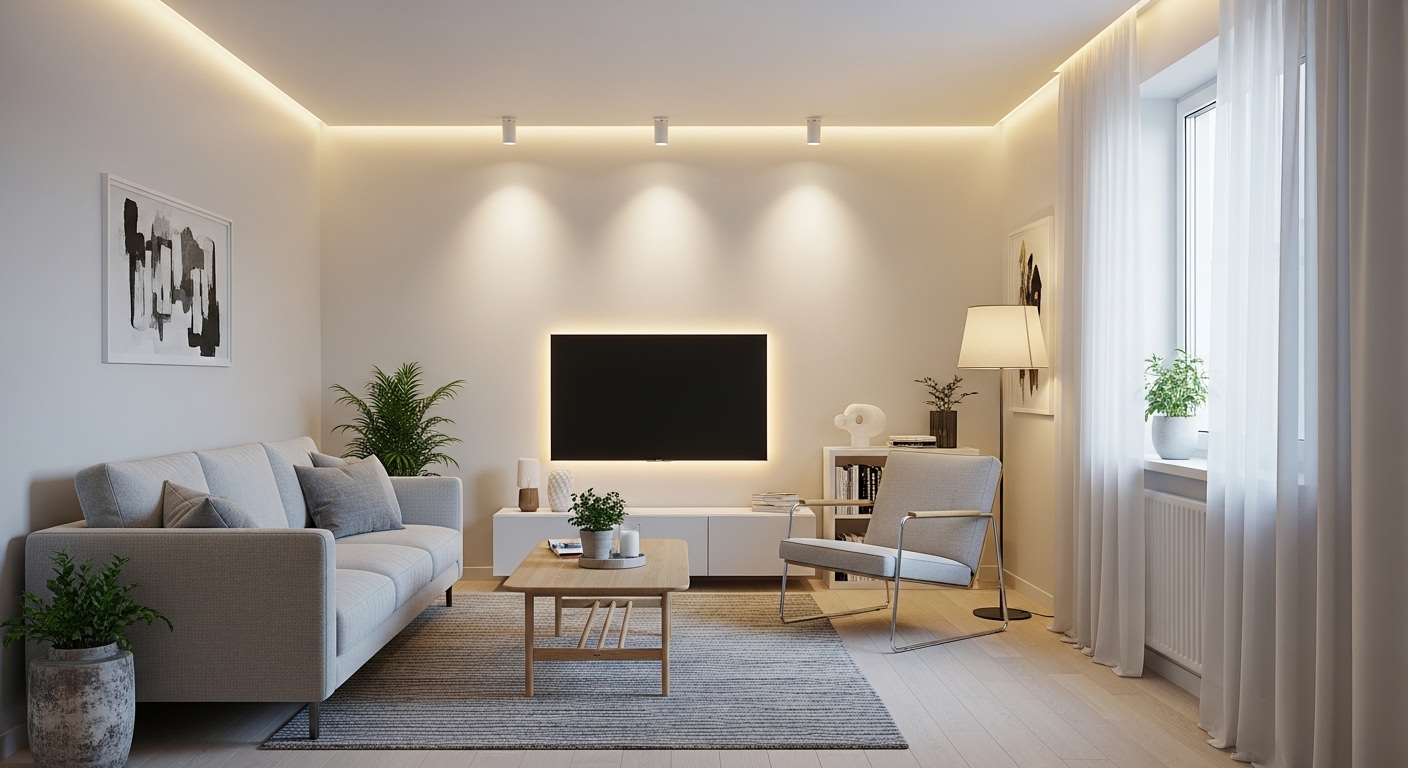 luchshie sovety po vyboru osvescheniya dlya malogabaritnyh kvartir