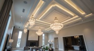 Идеи для эксклюзивного дизайна потолков с использованием декоративных элементов